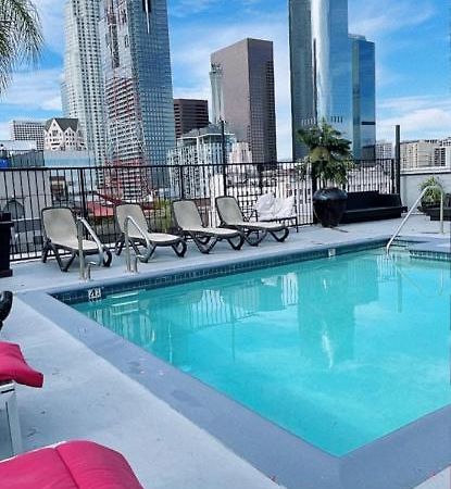 Modern Elite Open Style Loft With Rooftop Pool & Jacuzzi Los Angeles Luaran gambar